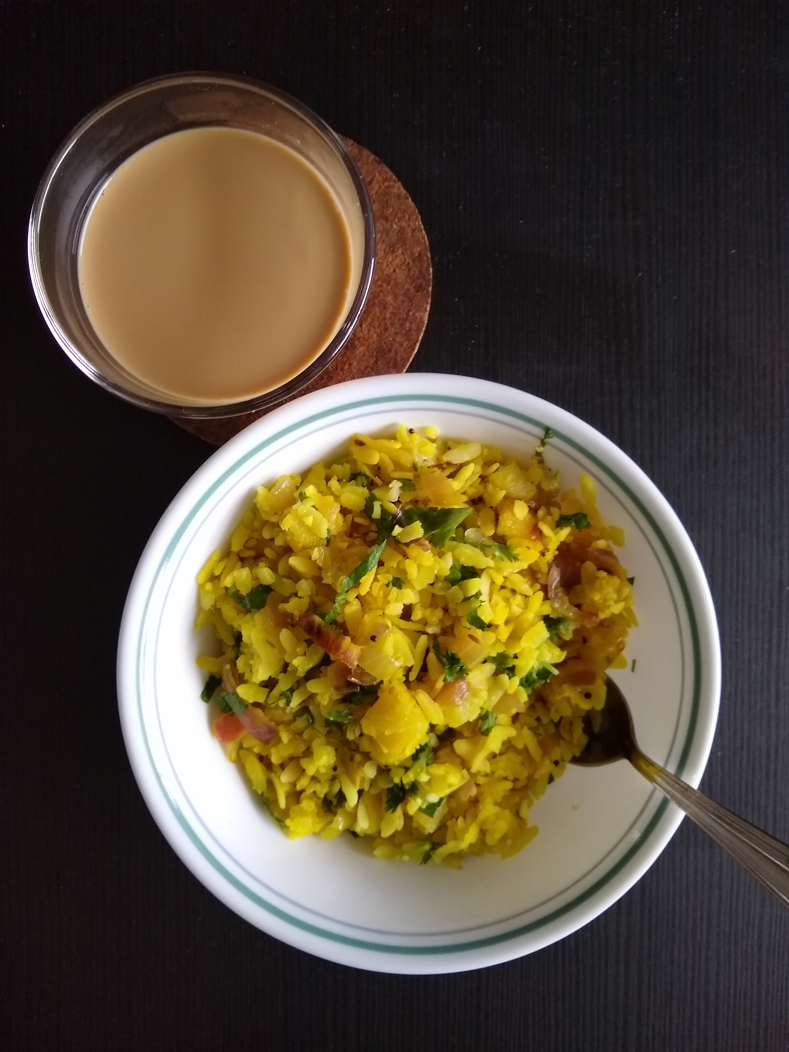 chai and poha